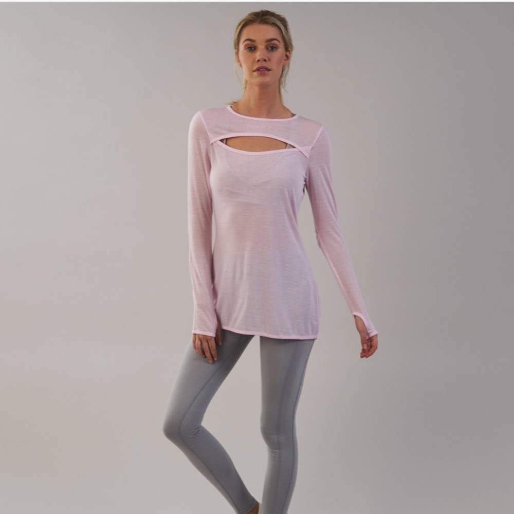 BNWT Gymshark Cut Out Long Sleeve Top